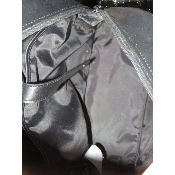 Kendall & Kylie Emily Black 100% Vegan Leather Backpack with 13" Laptop Pocket - Picture 7 of 9